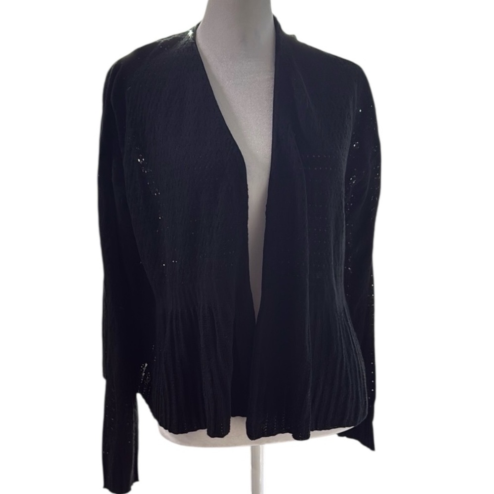 Cyrus Lightweight Long Sleeve‎ Cardigan Size Medium Black NWT